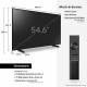 Samsung Au8000 55 Inch Crystal uhd 4k Smart tv image 