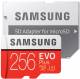 Samsung 256gb Evo Plus  Microsd Card Mb-mc256ga/in 100 Mb/s With Adapter image 