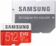 Samsung 512 Gb Evo Plus Class 10  Micro Sdxc Memory Card With Adapter image 