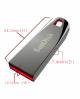 Sandisk Cruzer Force 64gb usb Flash Drive (sdcz71-064g-i35) image 