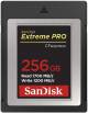 Sandisk 256gb Extreme Pro Cfexpress type B  Card image 