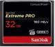 Sandisk 32gb Extreme Pro Compactflash Memory Card (160mb/s) image 