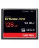 Sandisk Extreme Pro 128gb Compact Flash Memory Card (sdcfxps-128g-x46) image 