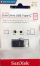 Sandisk 128gb type C Otg + usb Dual Pen Drive (sdddc1-128g-i35) image 