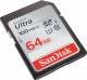 Sandisk ultra 64gb Sdxc uhs-i 100mb/s C10 u1 Full Hd Memory Card (sdsdunr-064g-gn6in) image 