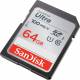 Sandisk ultra 64gb Sdxc uhs-i 100mb/s C10 u1 Full Hd Memory Card (sdsdunr-064g-gn6in) image 