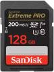 SanDisk 128GB SDXC V30 UHS-I Ext PRO Card (250/120) image 