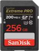 SanDisk Extreme Pro SDXC 256 GB SDHC Class 10 200 MB/s Memory Card image 