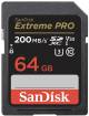 SanDisk SDSDXXU-064G-GN4IN Extreme Pro Memory Card (200mb/s) image 