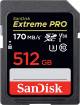 Sandisk 512gb Extreme Pro Sdxc uhs-i Card (sdsdxxy-512g-gn4in) image 