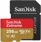 Sandisk 256gb Extreme Microsd Card A2 For 4k Video Rec On Smartphones, Action Cams & Drones 170 Mb/s uhs I u3( Sdsqxa1-256g-gn6gn) image 