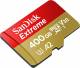 Sandisk Extreme Micro Sdxc uhs-i 400 Gb Memory Card With Adapter (sdsqxa1-400g-gn6ma) image 