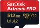 SanDisk SDSQXCD-512G-GN6MA Extreme Pro Memory Card (200mb/s) image 
