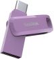 SanDisk Ultra Dual Drive Go USB Type- C, Lavender, India, 400MB/s 256GB, Mobile Pendrive image 