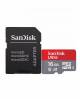 Sandisk 16gb A1 Class 10 Microsdxc Memory Card With Adapter image 