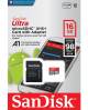 Sandisk 16gb A1 Class 10 Microsdxc Memory Card With Adapter image 