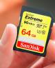 Sandisk Extreme Sdxc 64gb uhs-i 90mb/s Memory Card image 