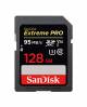 Sandisk Extreme Pro 128gb Class 10 uhs-i Sdxc Memory Card (sdsdxxg-128g-gn4in)  image 