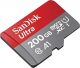 Sandisk ultra Microsdxc 100 Mb/s Class 10 uhs-i u1 200 Gb Memory Card With Adapter (sdsquar-200g-gn6ma) image 