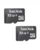 Sandisk 32 Gb Class 4 Micro Sd Memory Card(combo Of 2 Pcs) image 