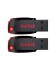 Sandisk Cruzer Blade 32gb Pen Drives Combo (pack Of 2) image 