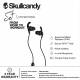 Skullcandy Set In Ear Sport Wired Earphone With Microphone Water Resistant image 