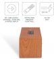 Sonodyne Alaap 80w Wireless High Fidelity Bluetooth Speaker (wood Finish) image 