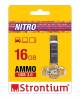 Strontium 16gb usb 3.0 Ammo Pen Drive (silver) image 