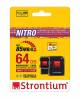 Strontium Nitro 566x 64 Gb uhs-1 Memory Card With Card Reader image 