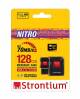 Strontium Nitro Micro Sdhc 128gb Memory Card With Adapter And Card Reader (srn128gtfu1c) image 
