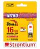 Strontium Nitro 433x 16gb Microsd Card With Otg Card Reader image 