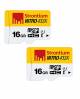 Strontium Nitro 16gb 65mb/s uhs-1 Class 10 Memory Card Combo Of 2 image 