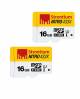 Strontium Nitro 16gb 65mb/s uhs-1 Class 10 Memory Card Combo Of 2 image 