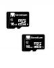 Strontium 16gb Microsd Memory Card Class 10 (combo Of 2) image 