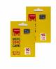 Strontium 16gb Microsd Memory Card Class 10 (combo Of 2) image 