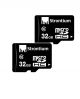 Strontium 32gb Microsdhc Memory Card Class 10 Combo (2 Pcs) image 