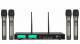 Studiomaster XR 100 4H 4 Hand Wireless Microphone Set image 