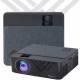 Visitek V6-smart Android Hd 720p (1080p Support) | 4000l (390 Ansi) & 210 (5.3 M) Large Display Led Projector| Av, Vga, 2x Hdmi, usb, Msd |android | Wifi |bluetooth|4d Keystone | (v46v63 ) (black) image 