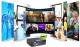 Visitek V6-smart Android Hd 720p (1080p Support) | 4000l (390 Ansi) & 210 (5.3 M) Large Display Led Projector| Av, Vga, 2x Hdmi, usb, Msd |android | Wifi |bluetooth|4d Keystone | (v46v63 ) (black) image 