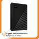 Western Digital Wd 4tb My Passport Portable External Hard Drive image 