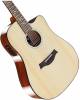 Westwood Dc-480fe Dreadnought Cutaway trans-acoustic Guitar - Natural image 