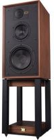 Wharfedale Linton Heritage 3-way Standmount Bookshelf Speakers With Stand image 