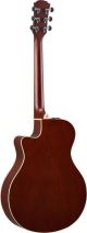 Yamaha APX600 Electro-Acoustic Guitar With Bag - Natural image 