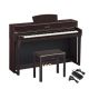 Yamaha Clavinova Clp-735 Digital upright Piano With Bench image 