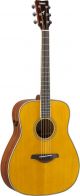 Yamaha FG-TA TransAcoustic Dreadnought Electro-Acoustic Guitar image 