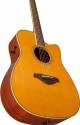 Yamaha FGC-TA Vintage Tint Trans Acoustic Guitar image 