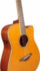 Yamaha FGC-TA Vintage Tint Trans Acoustic Guitar image 