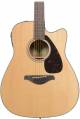 Yamaha FGX800C Natural Electro-Acoustic Guitar image 