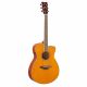 Yamaha FSC-TA TransAcoustic Cutaway Guitar image 