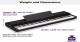 Yamaha P-s500 B 88-key Portable Digital Smart Piano image 